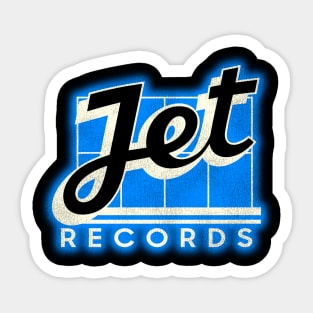 JET RECORDS // 70s/80s Defunct Music Label Sticker